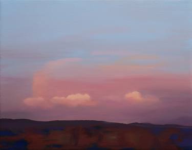 Original Figurative Landscape Painting by James Moore