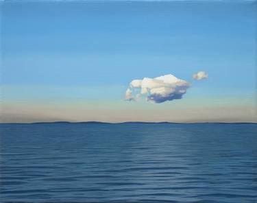 Original Figurative Landscape Painting by James Moore