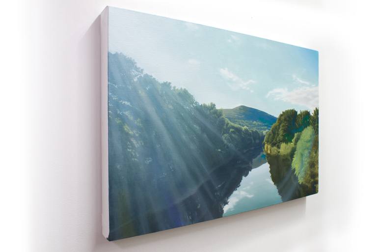 Original Figurative Landscape Painting by James Moore