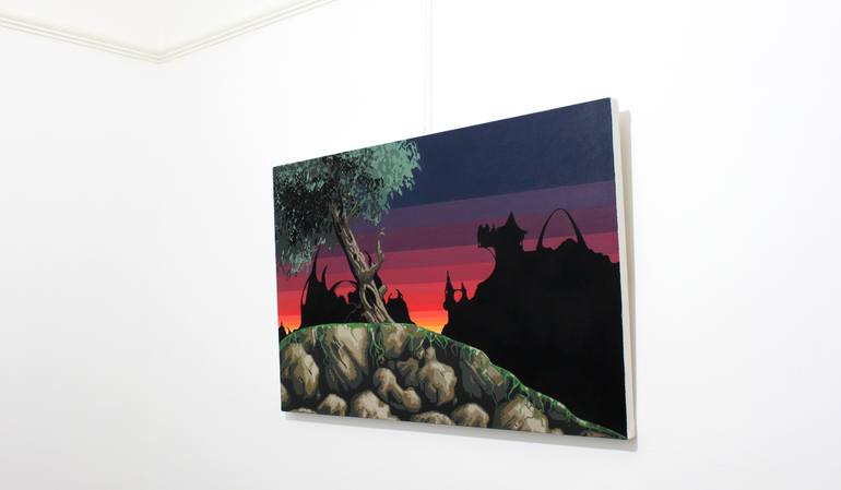 Original Photorealism Landscape Painting by James Moore