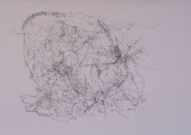 Original Abstract Landscape Drawings by Tone Holmen