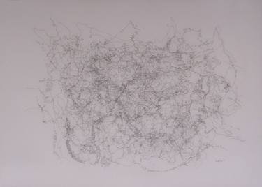Original Abstract Drawings by Tone Holmen