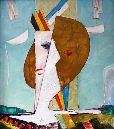 Original Surrealism Culture Painting by George Mardare