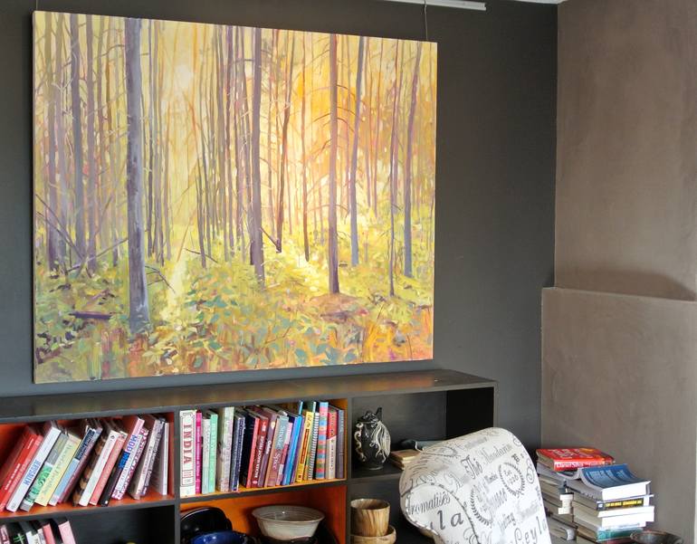 Original Modern Tree Painting by Mark Tworow