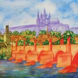 Golden Prague Panorama by Bojan Slacala