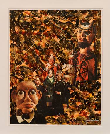 Original Political Collage by Jules Silver