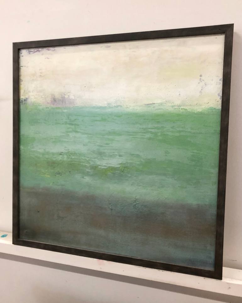 Original Abstract Seascape Painting by Candace Primack