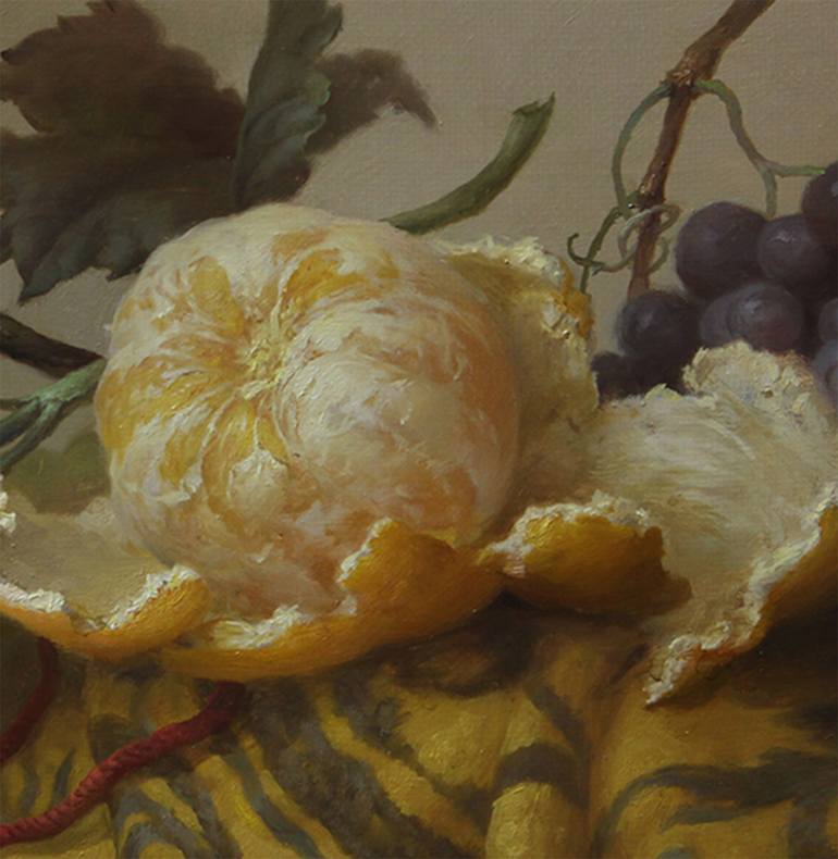 Original Fine Art Still Life Painting by Dmitry Sevryukov