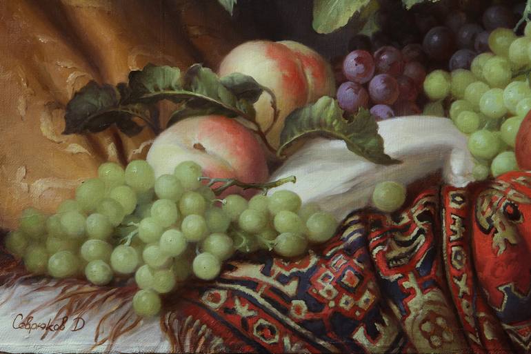 Original Realism Still Life Painting by Dmitry Sevryukov