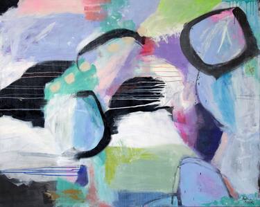 Original Abstract Paintings by Felicia Haberman Raschke