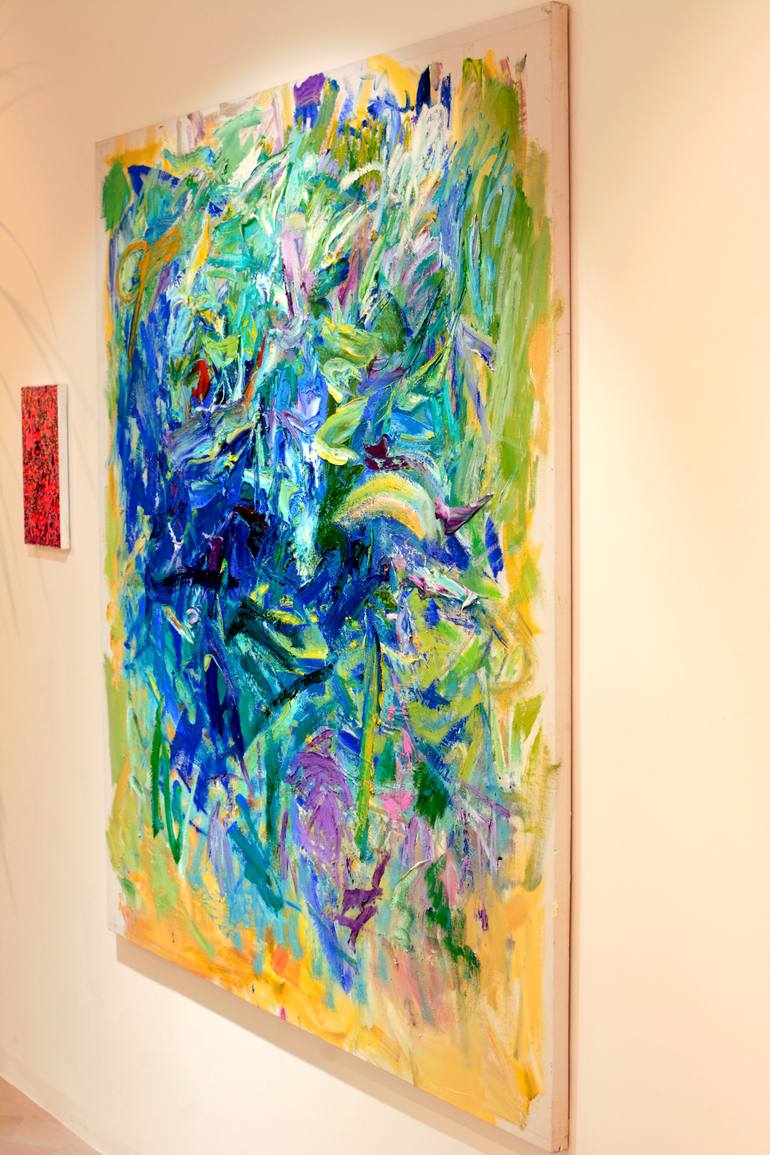 Original Abstract Expressionism Abstract Painting by Lydia Lee