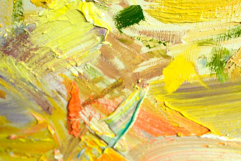 Original Abstract Expressionism Abstract Painting by Lydia Lee