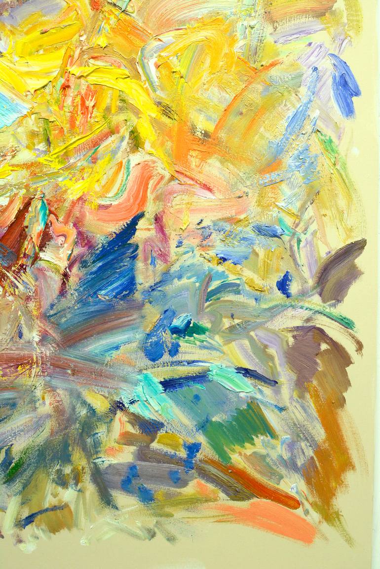 Original Abstract Expressionism Abstract Painting by Lydia Lee