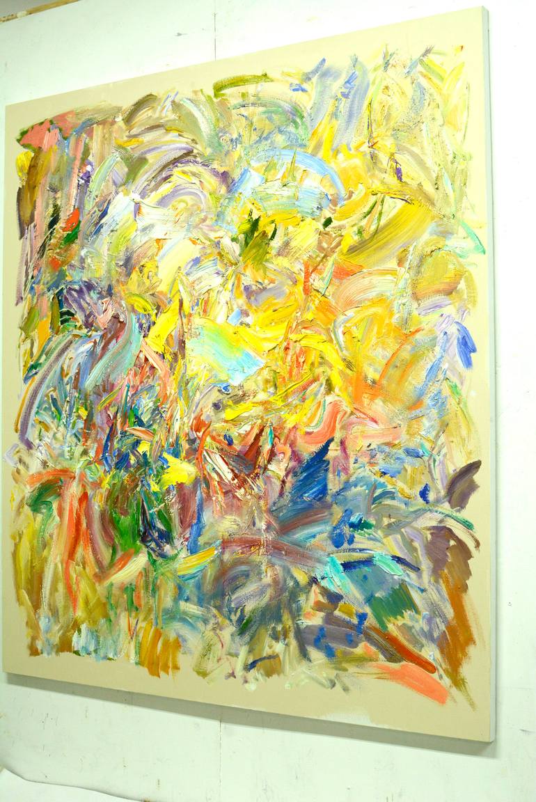 Original Abstract Expressionism Abstract Painting by Lydia Lee