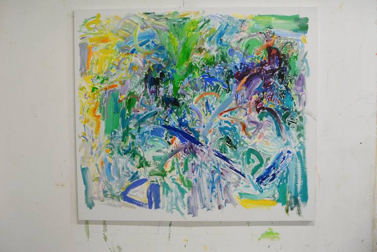 Original Abstract Expressionism Abstract Painting by Lydia Lee