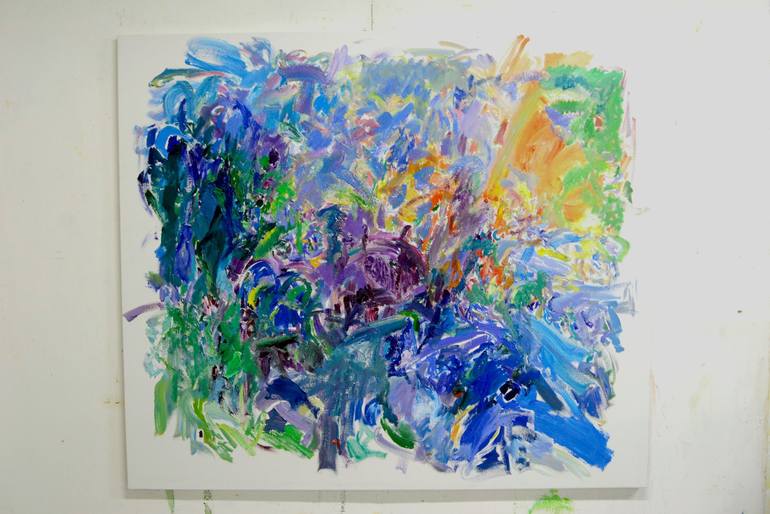 Original Abstract Expressionism Abstract Painting by Lydia Lee