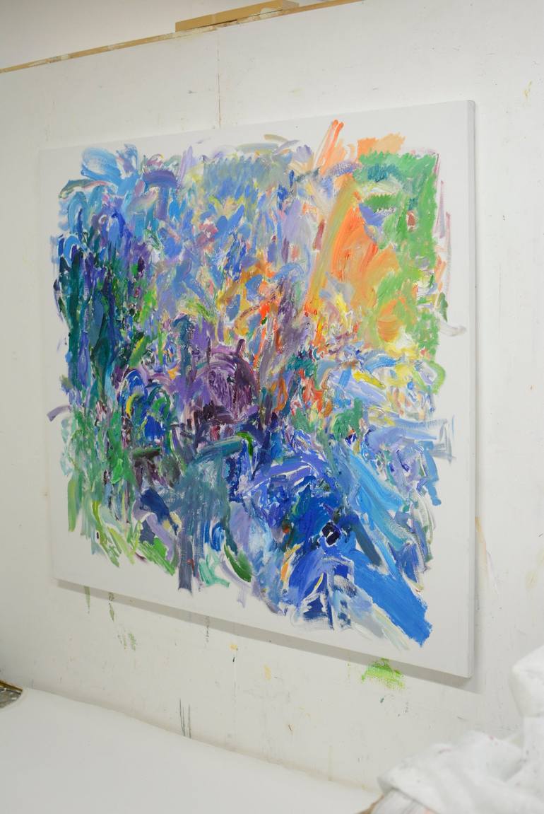 Original Abstract Expressionism Abstract Painting by Lydia Lee