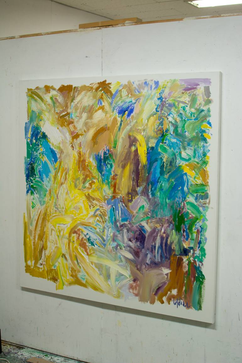 Original Abstract Expressionism Abstract Painting by Lydia Lee