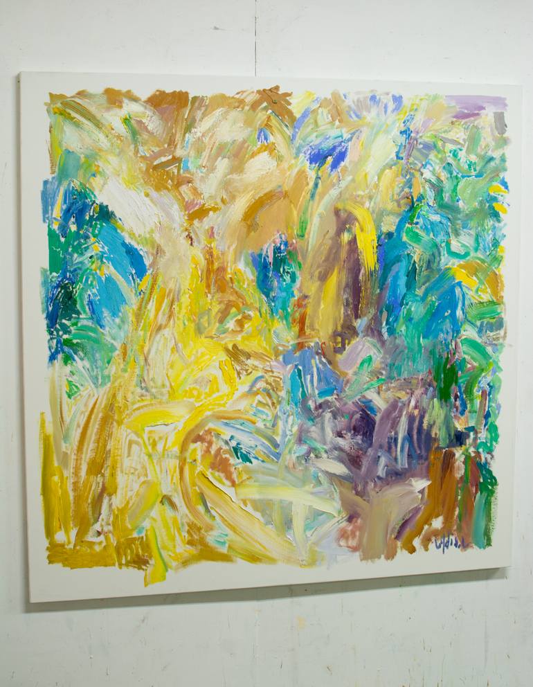 Original Abstract Expressionism Abstract Painting by Lydia Lee