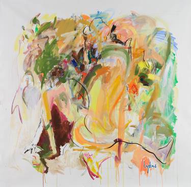 Original Abstract Expressionism Abstract Paintings by Lydia Lee