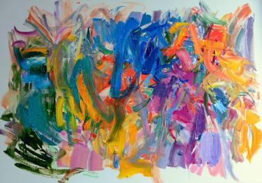 Original Abstract Expressionism Abstract Paintings by Lydia Lee