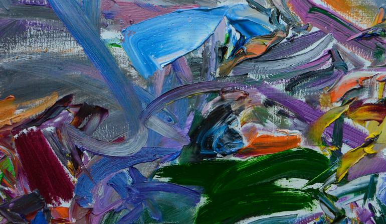 Original Abstract Expressionism Abstract Painting by Lydia Lee