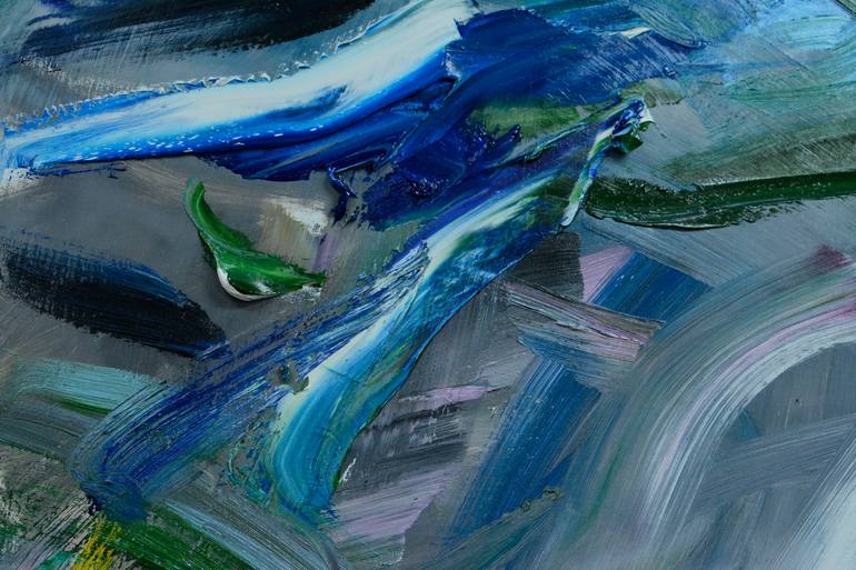 Original Abstract Expressionism Abstract Painting by Lydia Lee