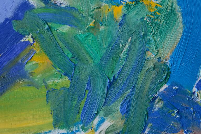 Original Abstract Expressionism Abstract Painting by Lydia Lee