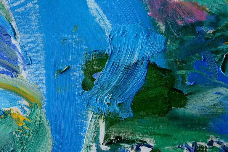 Original Abstract Expressionism Abstract Painting by Lydia Lee