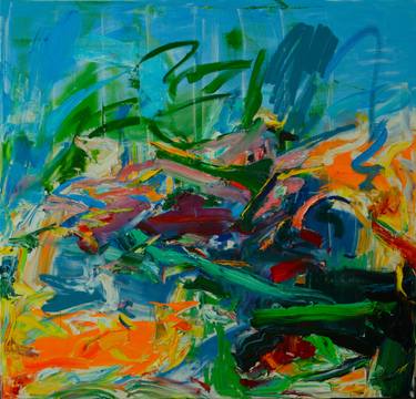 Original Abstract Expressionism Abstract Paintings by Lydia Lee