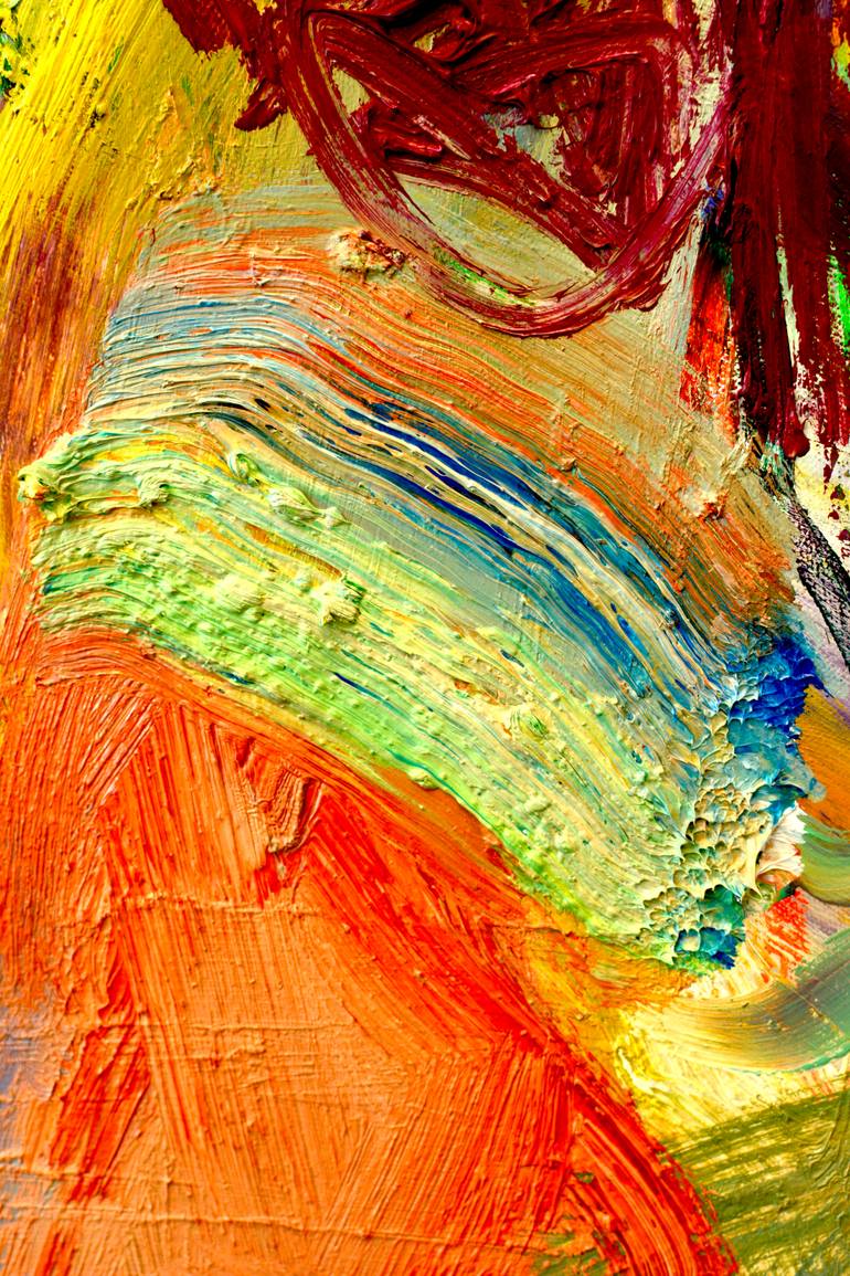 Original Abstract Expressionism Abstract Painting by Lydia Lee