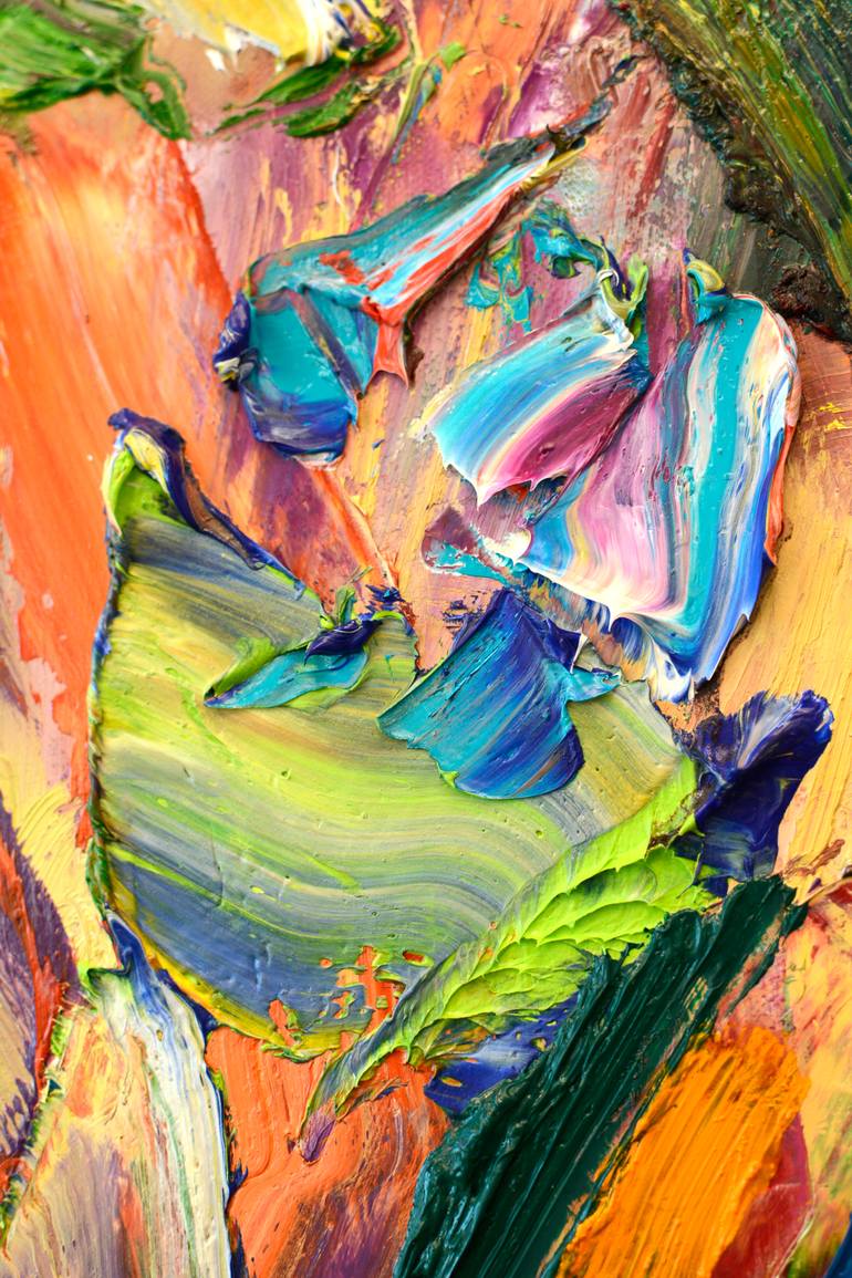 Original Abstract Expressionism Abstract Painting by Lydia Lee