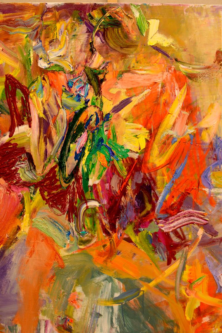 Original Abstract Expressionism Abstract Painting by Lydia Lee