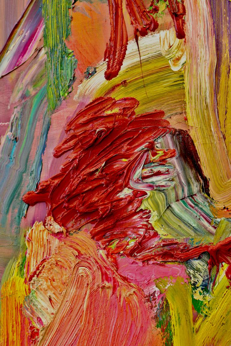 Original Abstract Expressionism Abstract Painting by Lydia Lee