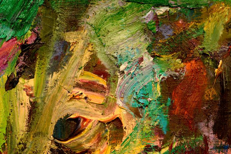 Original Abstract Expressionism Abstract Painting by Lydia Lee