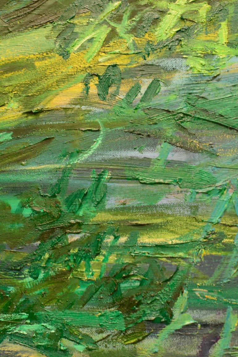 Original Abstract Expressionism Abstract Painting by Lydia Lee