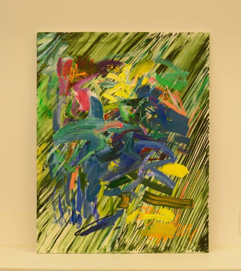 Original Abstract Expressionism Abstract Painting by Lydia Lee