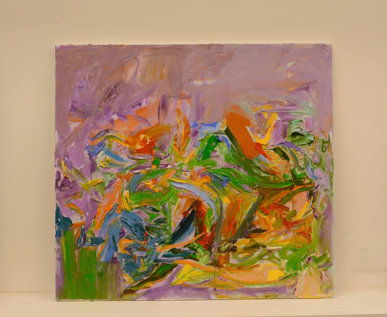 Original Abstract Expressionism Abstract Painting by Lydia Lee