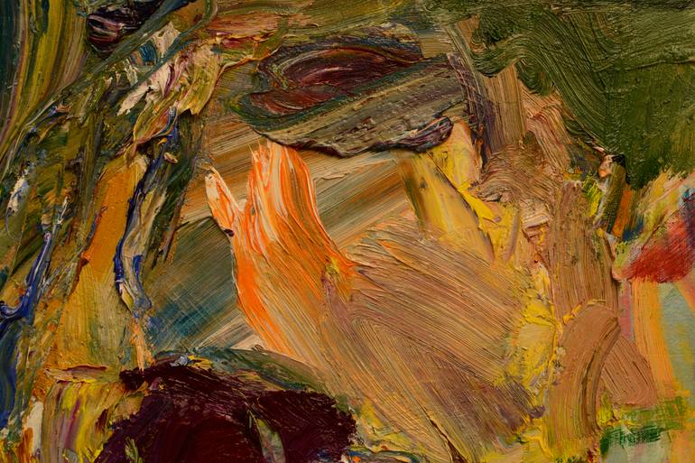 Original Abstract Expressionism Abstract Painting by Lydia Lee
