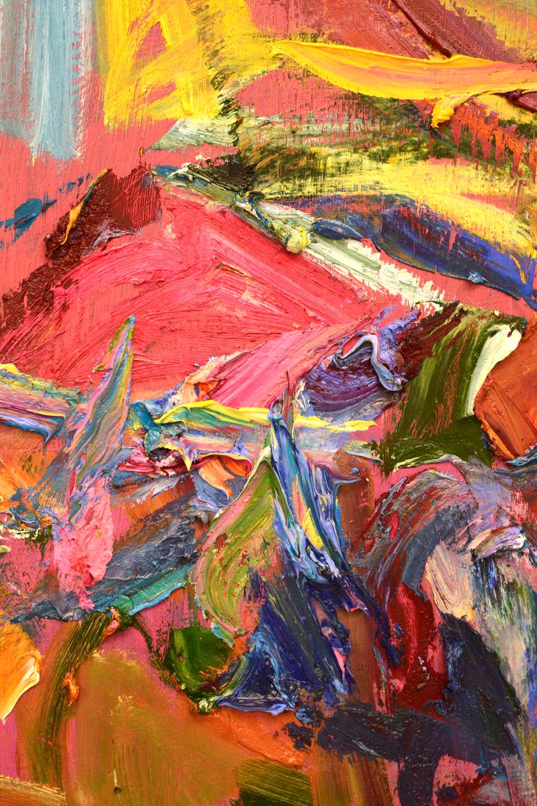 Original Abstract Expressionism Abstract Painting by Lydia Lee
