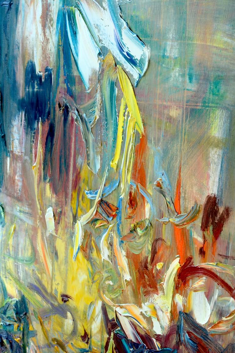 Original Abstract Expressionism Abstract Painting by Lydia Lee