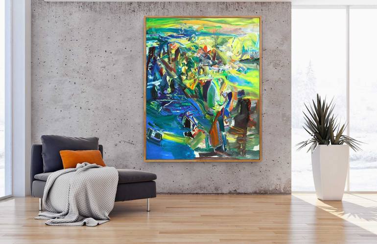 Original Figurative Abstract Painting by Lydia Lee