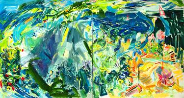 Original Expressionism Abstract Paintings by Lydia Lee