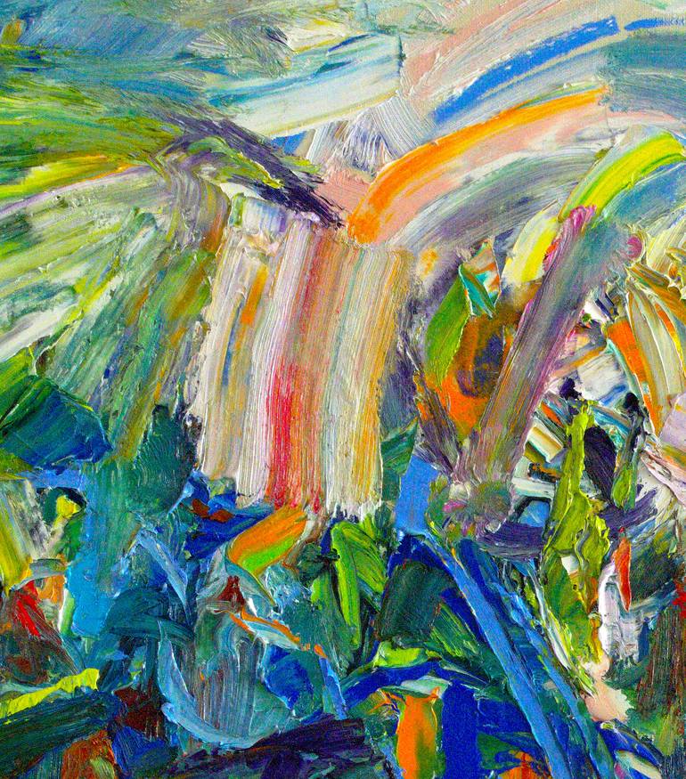 Original Abstract Expressionism Abstract Painting by Lydia Lee