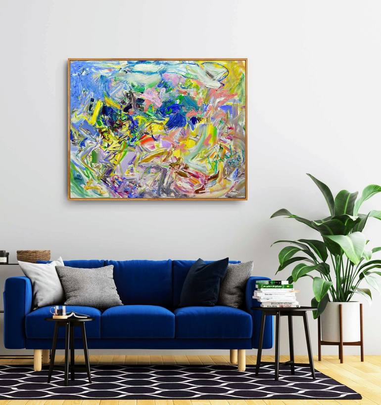 Original Abstract Expressionism Abstract Painting by Lydia Lee