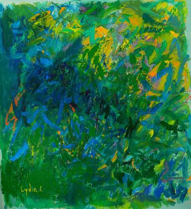 Original Abstract Expressionism Abstract Paintings by Lydia Lee