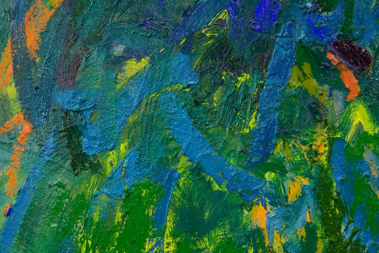 Original Abstract Expressionism Abstract Painting by Lydia Lee