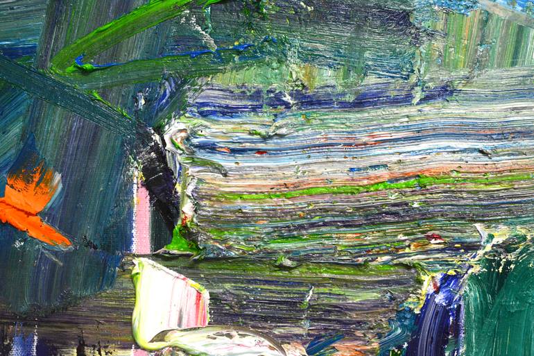 Original Expressionism Abstract Painting by Lydia Lee