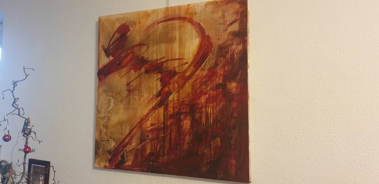 Original Abstract Painting by Massimiliano Malimpensa