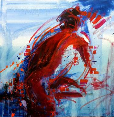 Original Expressionism Abstract Paintings by Massimiliano Malimpensa